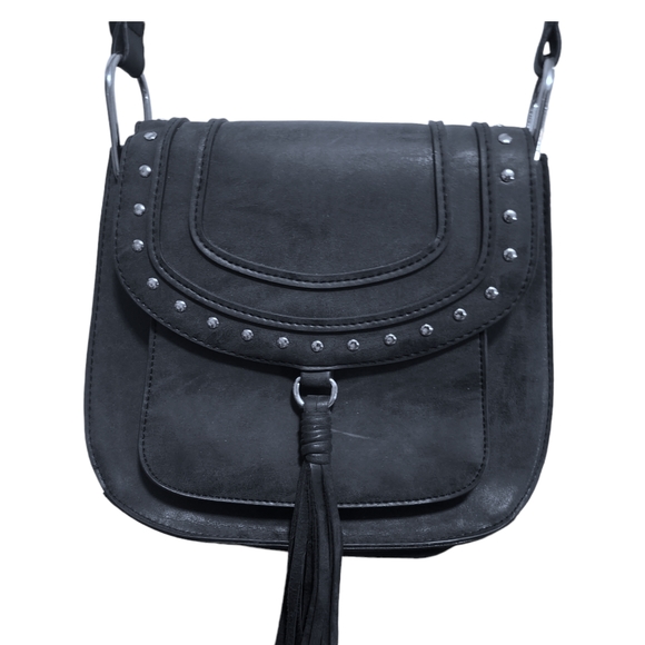 Franco Sarto Bags Euc Franco Sarto Navy Boho Rex Flap Saddle Tassel